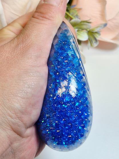 Stressball Muschel Wasserperlen