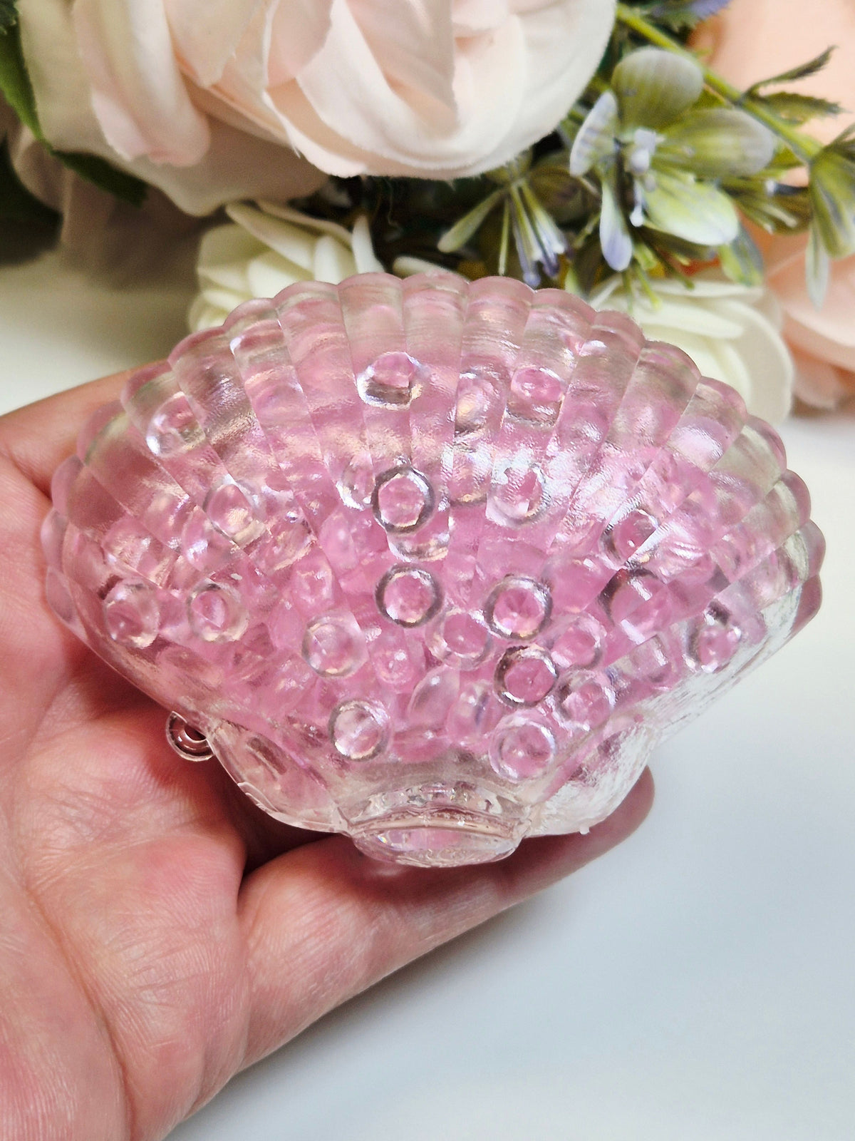 Stressball ASMR-Muschel