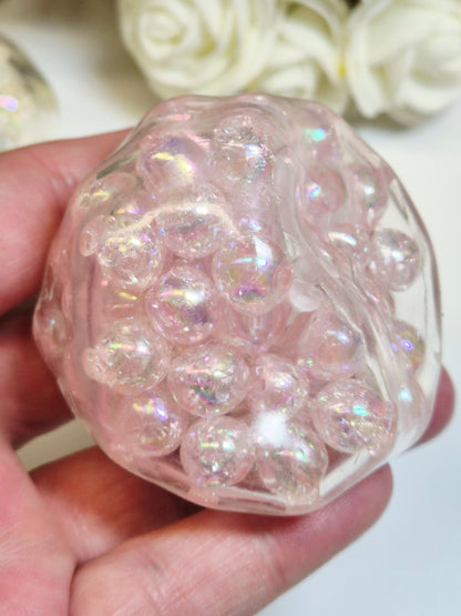 Stressball Perlen Perlmuttschimmer