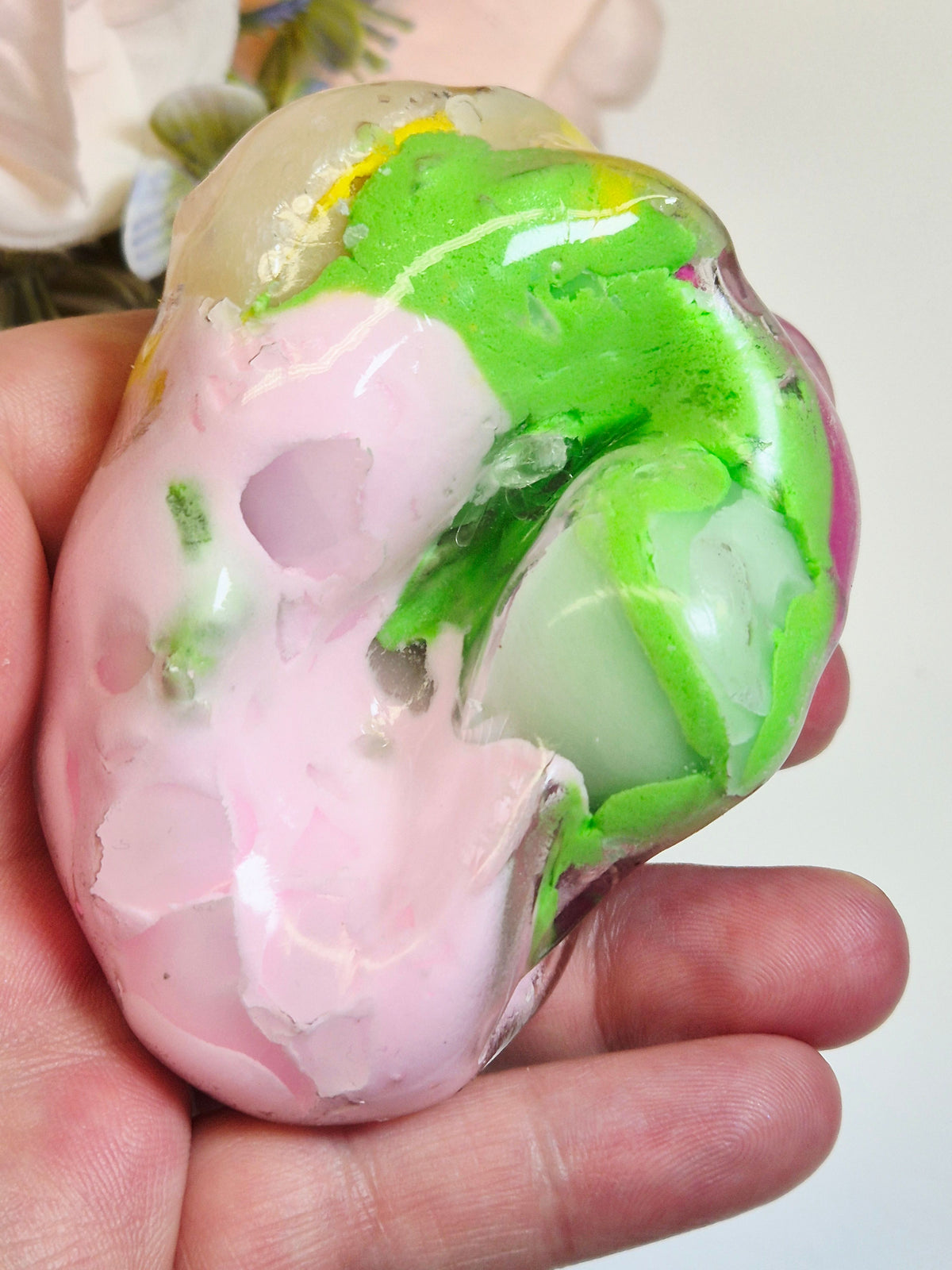 Stressball Wax-Cracking