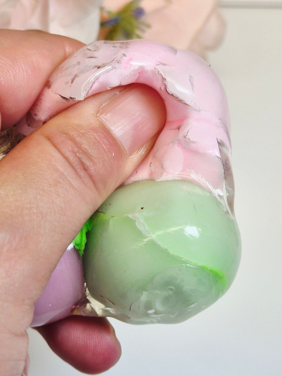 Stressball Wax-Cracking