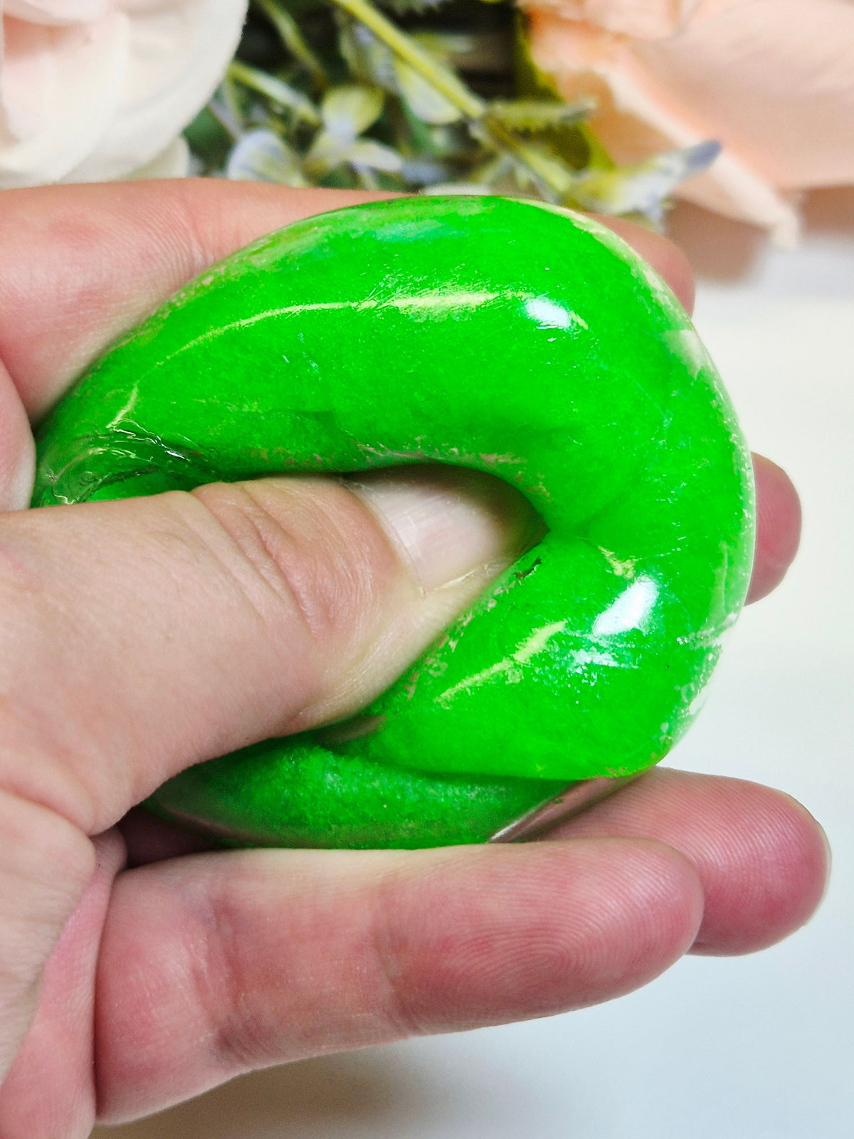 Stressball klein Kokosöl Neon