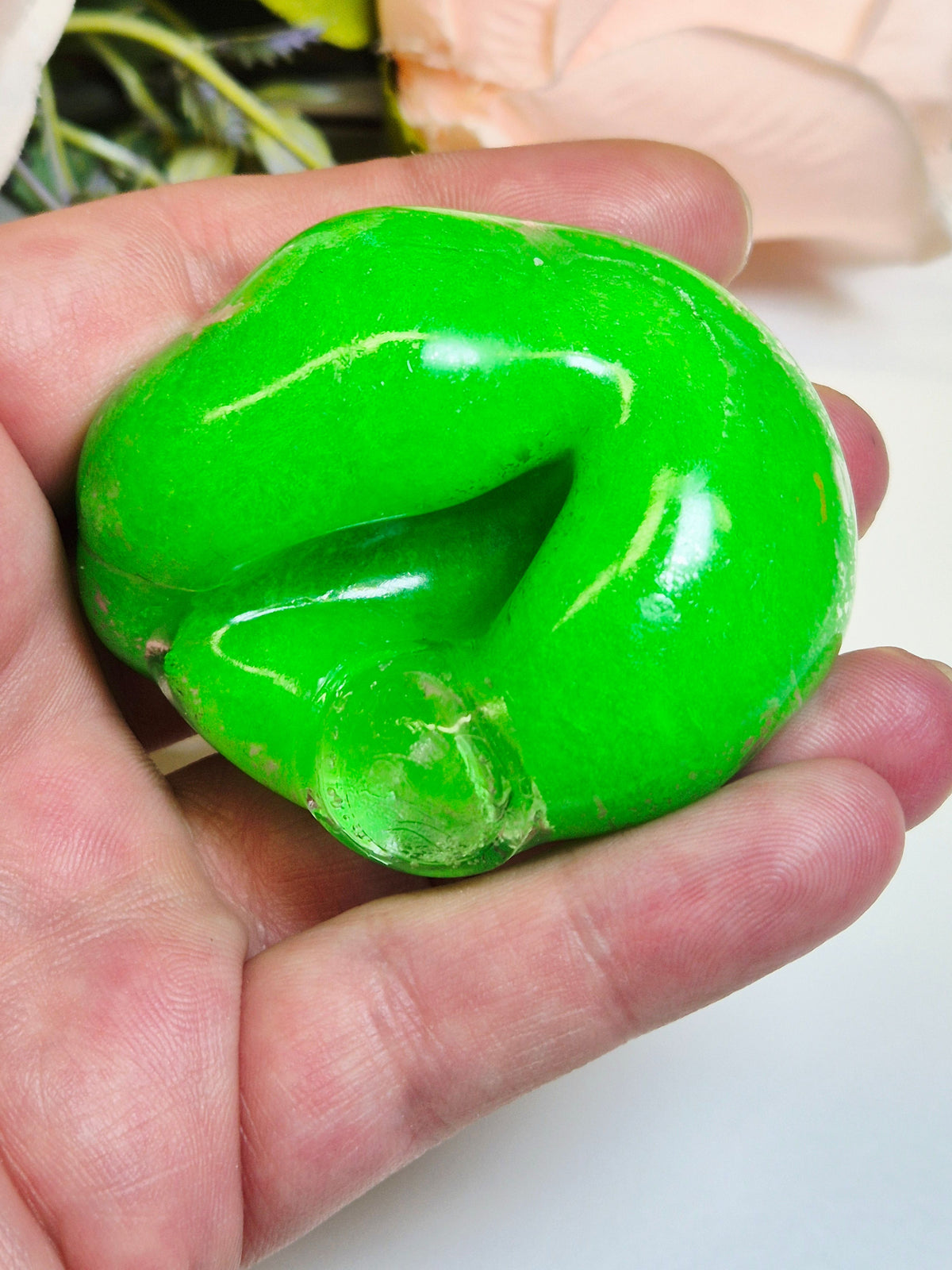 Stressball klein Kokosöl Neon