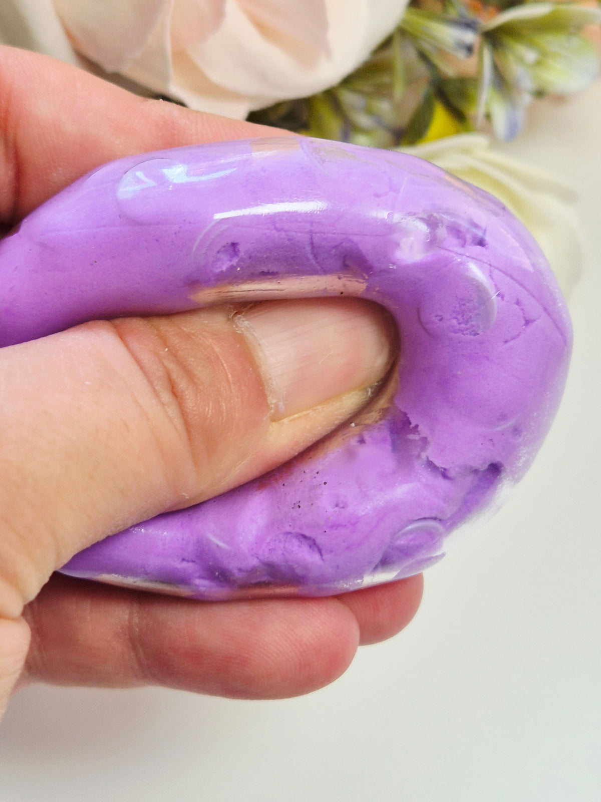 Stressball klein Lavendel-Crunch