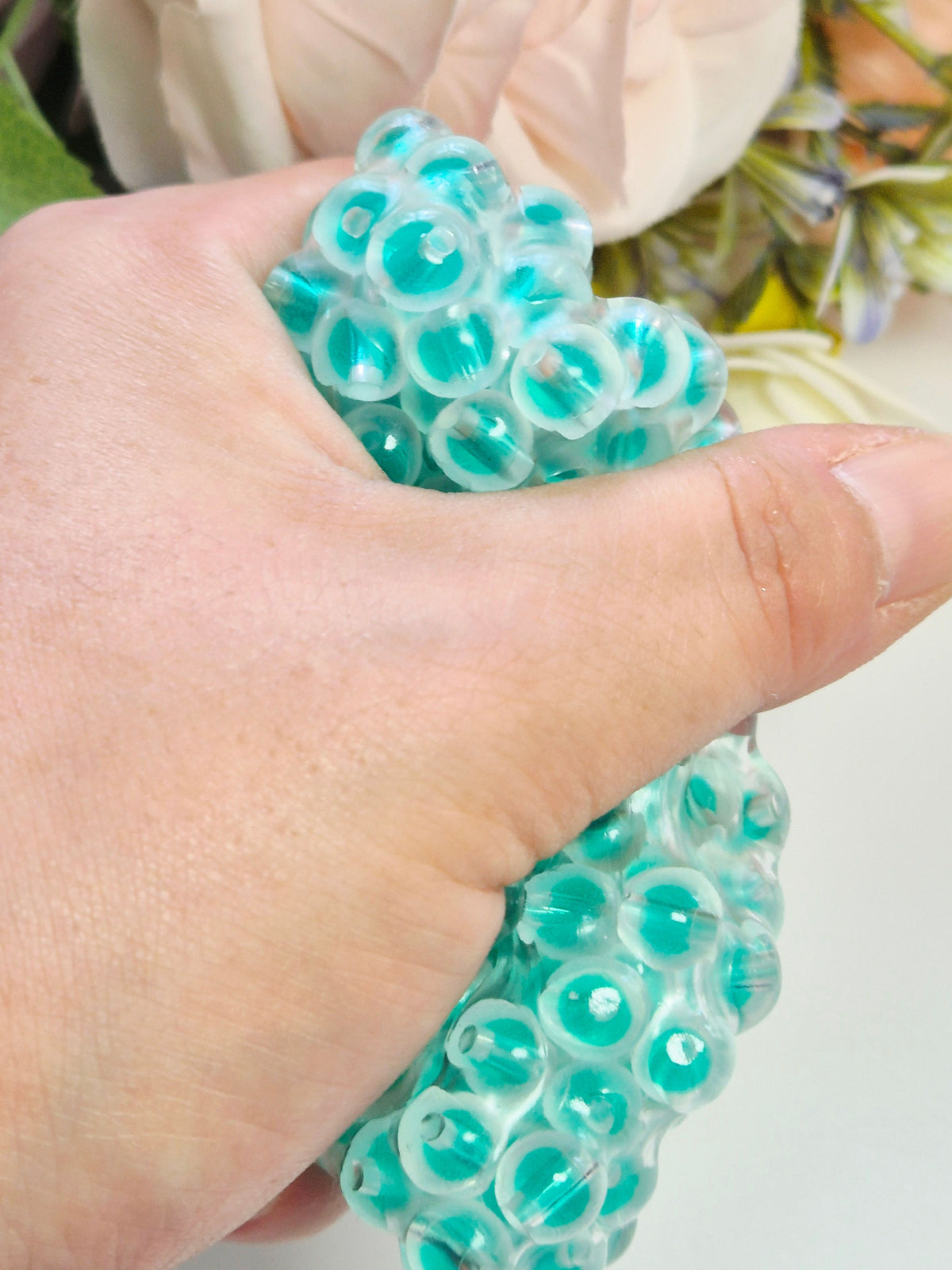 Stressball frozen beads