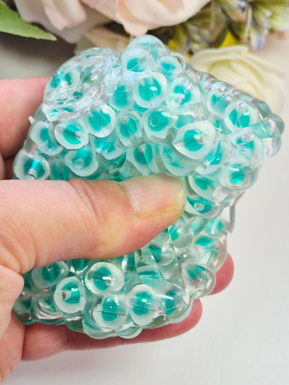 Stressball frozen beads