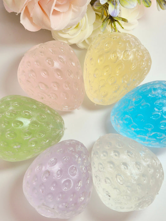 Stressball Erdbeere Kokosöl