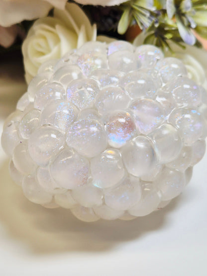 Stressball Schneeschimmer Perlen