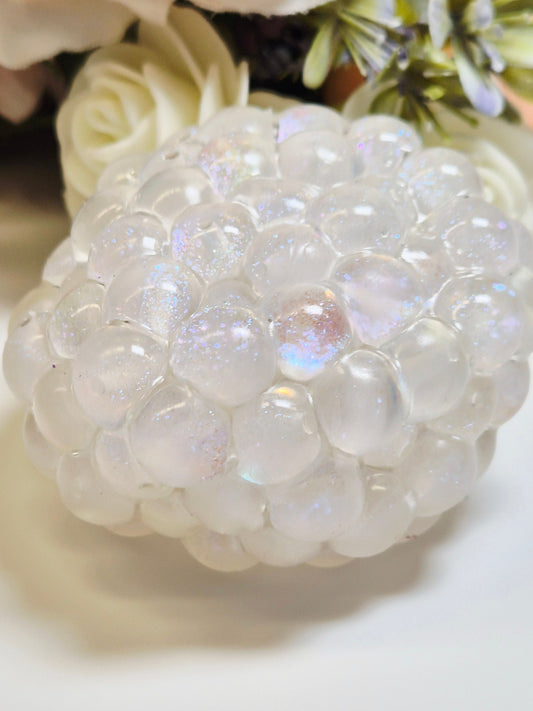 Stressball Schneeschimmer Perlen