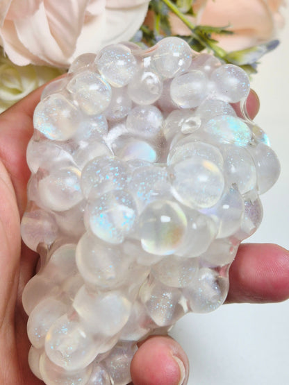 Stressball Schneeschimmer Perlen
