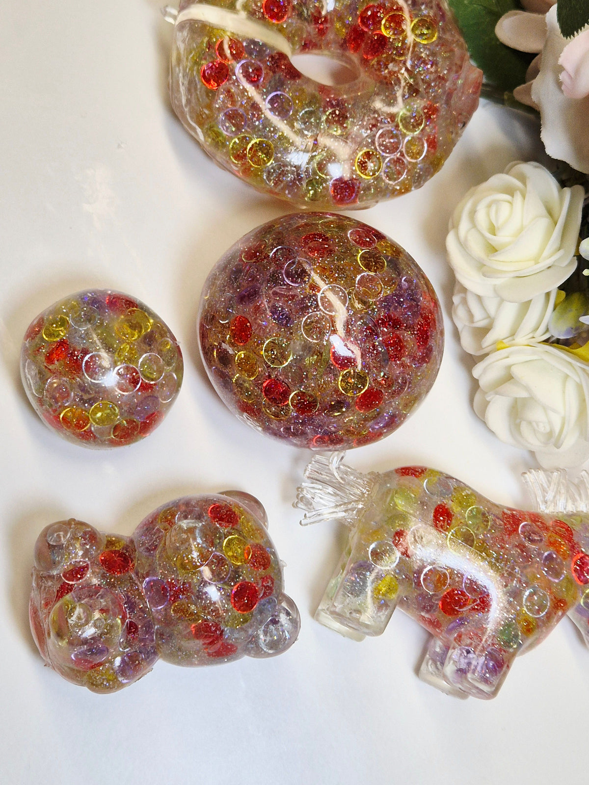 Stressball Jelly'n'Beads