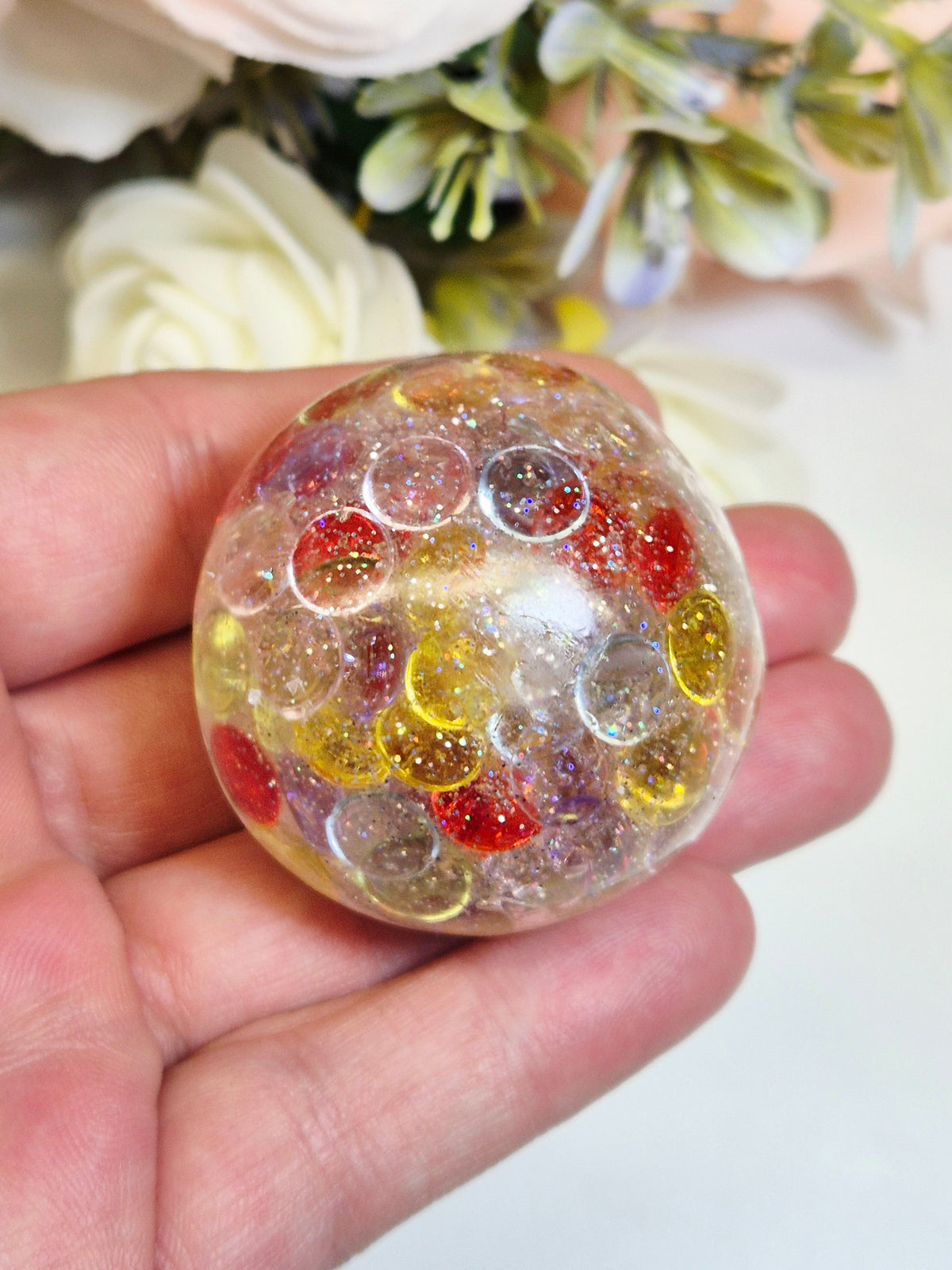 Stressball Jelly'n'Beads