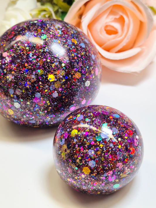 Stressball Jelly-Glitter Farbfestival