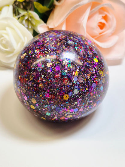 Stressball Jelly-Glitter Farbfestival