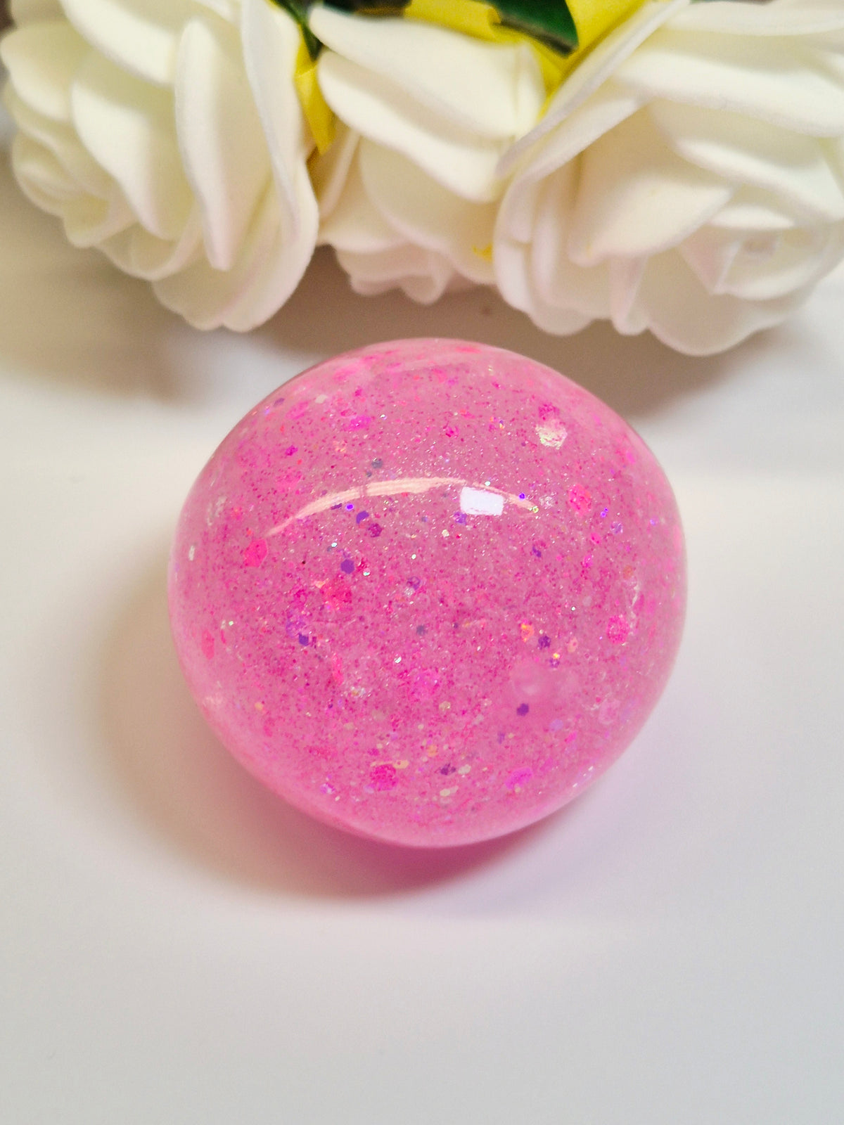 Stressball klein Jelly-Glitter